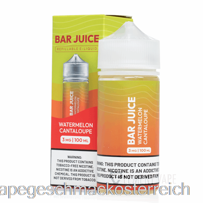 Wassermelonen-Melone - Riegelsaft - 100 Ml 0 Mg Vape-Geschmack